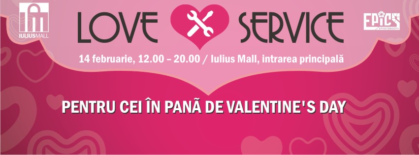 Concept campanie: 14 februarie Iulius Mall Cluj