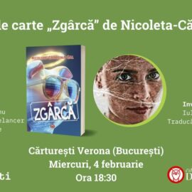 Lansare de carte Cărturești Verona: Zgârcă, 4 februarie 2026